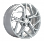 Легковой диск Khomen Wheels KHW1716 7x17 5x114,3 ET45 66,1 F-Silver-FP